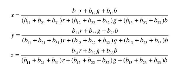 色度系统转换公式4