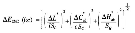CMC色差计算公式0808