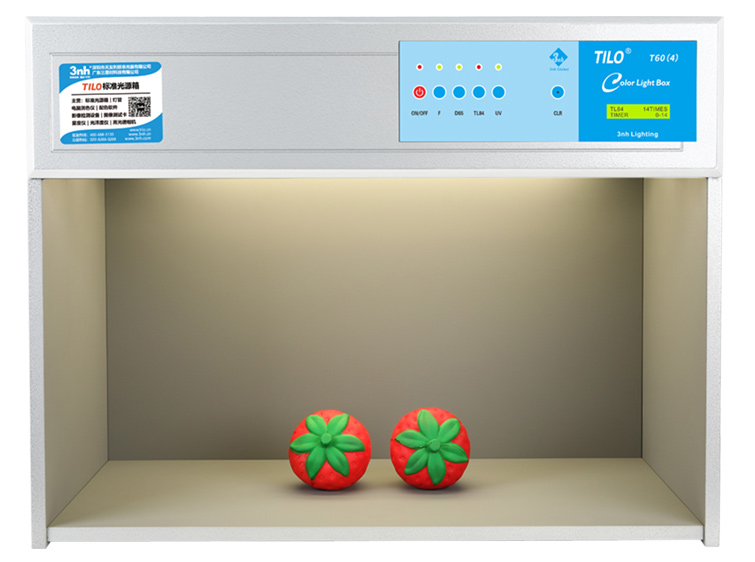 四光源箱D65、TL84、F、UV四种光源的光谱分析