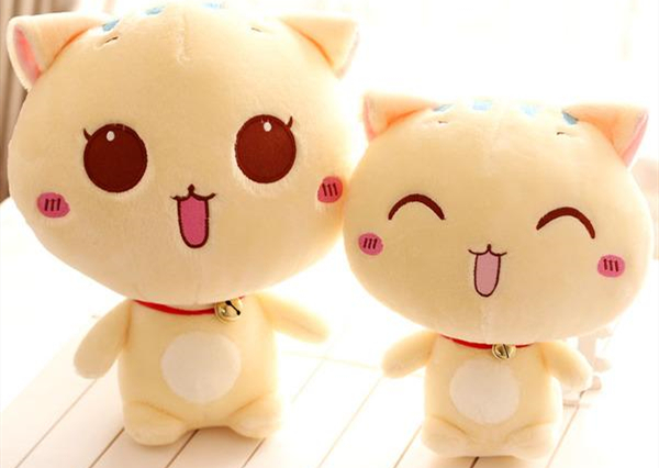 卡通娃娃的颜色